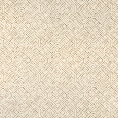 Walk Away Taupe by Carole Designer Fabric Neutral Ground 100% Cotton India 13 1/4" V, 13 1/2" H 55 1/2"" - Swanky Fabrics -