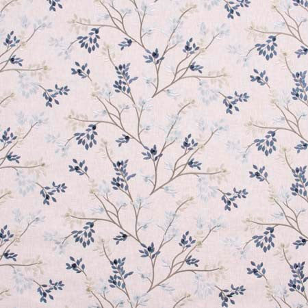 Feet Above Cadet by Carole Designer Fabric Pink Jade 52% Cotton, 48% Polyester India 20,000 Wyzenbeek Double Rubs Horizontal: 17 1/4" and Vertical: 9 1/8" V 51.75" - Swanky Fabrics -