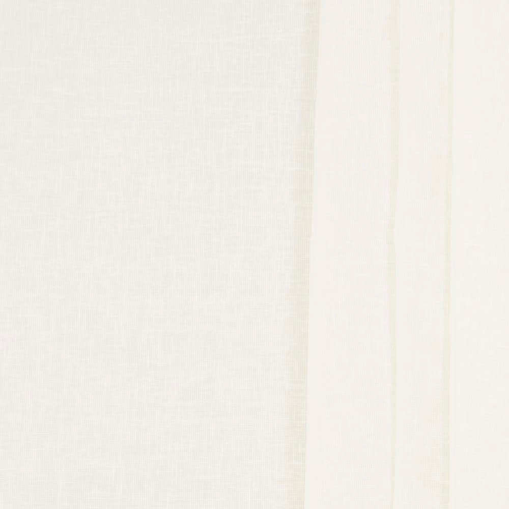 Into The Calm Porcelain by Carole Designer Fabric Sheer Intrigue 91% Polyester, 9% Cotton India N/A Horizontal: 0 and Vertical: 0 55 - Swanky Fabrics -