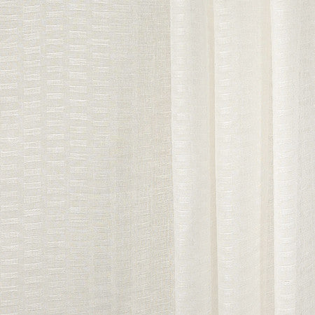 Step Over Ivory by Carole Designer Fabric Perfect Balance 58% Linen, 42% Polyester India N/A 3/4" V, 2 1/2" H 54.25" - Swanky Fabrics -