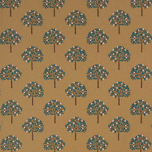 Arbor View Ochre by Carole Designer Fabric