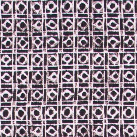 Aero Beacon Black by Carole Designer Fabric Stone Path 85% Cotton, 15% Linen Pakistan 6 3/8" V, 6 3/4" H 54" - Swanky Fabrics -