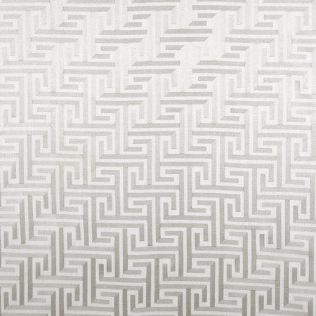 Find Your Way Platinum by Carole Designer Fabric From The Heart 100% Polyester India 50,000 Wyzenbeek Double Rubs 6 3/8" V, 6 5/8" H 53" - Swanky Fabrics -