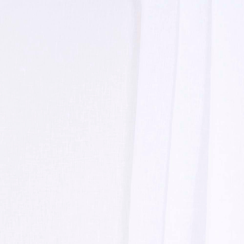Still Belong Optical White by Carole Designer Fabric Sheer Intrigue 72% Polyester, 28% Cotton India N/A Horizontal: 0 and Vertical: 0 54 - Swanky Fabrics -