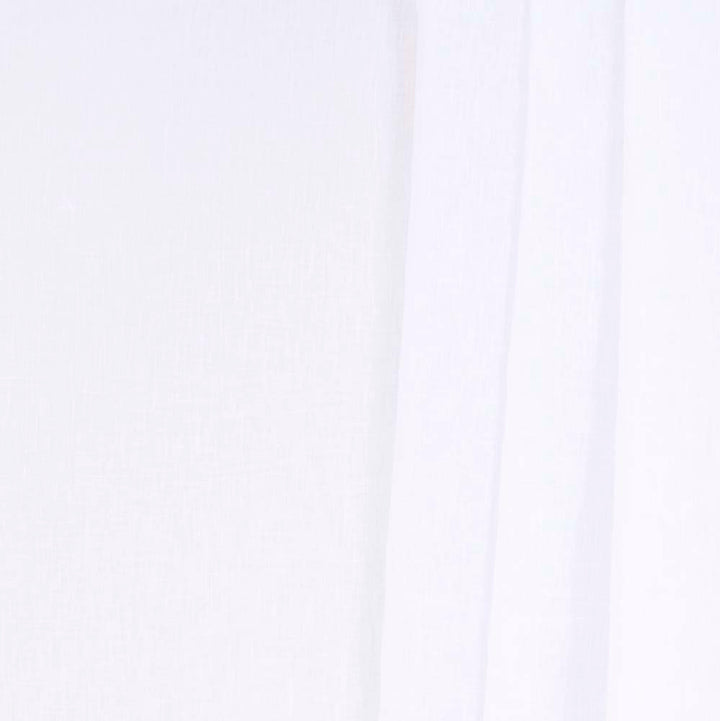 Still Belong Optical White by Carole Designer Fabric Sheer Intrigue 72% Polyester, 28% Cotton India N/A Horizontal: 0 and Vertical: 0 54 - Swanky Fabrics -