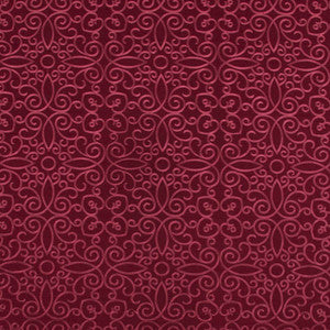 Hidden Hearts Maroon by Carole Designer Fabric
