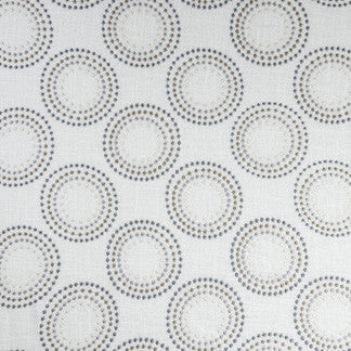 Fireballs Sand by Carole Designer Fabric Evolution 55% Linen, 45% Rayon China Passes 30,000 Double Rubs Wyzenbeek Horizontal: 8 1/4" and Vertical: 7 3/4" V 52" - Swanky Fabrics -