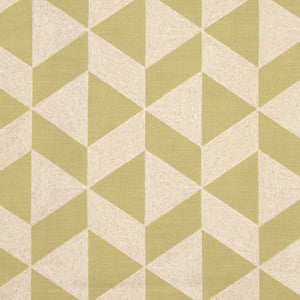 To Their Surprise Celery by Carole Designer Fabric