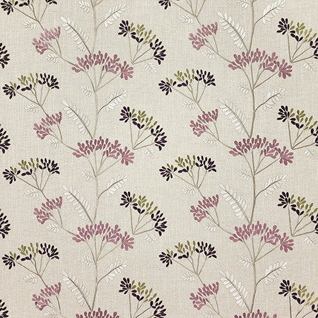 With Delight Heather by Carole Designer Fabric Dawn & Dusk 52% Polyester, 21% Viscose, 18% Cotton, 9% Linen India N/A 9 1/4" V, 17 1/4" H 51" - Swanky Fabrics -