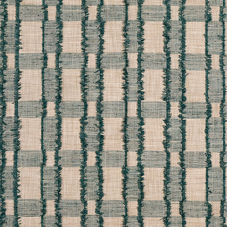 Wild Ride Jade by Carole Designer Fabric Go West 100% Polyester 45,000 Wyzenbeek Double Rubs 4" V, 3 1/2" H 55.5" - Swanky Fabrics -