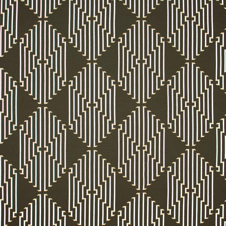 Conversation Piece Chocolate by Carole Designer Fabric Coconut Cream 80% Cotton, 20% Polyester India N/A Horizontal: 17 and Vertical: 15 52 - Swanky Fabrics -