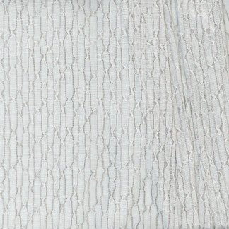 Holding Hands Platinum by Carole Designer Fabric Sheer Wonder 100% Polyester TURKEY N/A Horizontal: 0" and Vertical: 0" 118" - Swanky Fabrics -