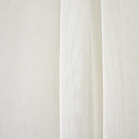 Bustle White by Carole Designer Fabric Sheer Luxury 100% Polyester CHINA N/A None 118" - Swanky Fabrics -