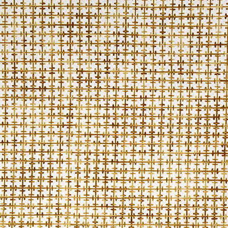 Crossroads Goldenrod by Carole Designer Fabric Go West Base: 90% Linen, 10% Cotton Embr: 100% Acrylic N/A 2" V, 2" H 54*" - Swanky Fabrics -