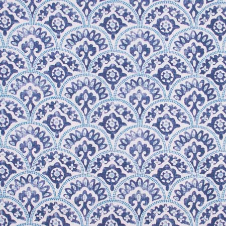 Under The Radar Pool by Carole Designer Fabric Red Sea 100% Cotton -SSR Pakistan 12,000 Wyzenbeek Double Rubs 12 5/8" V, 13 1/2" H 54" - Swanky Fabrics -