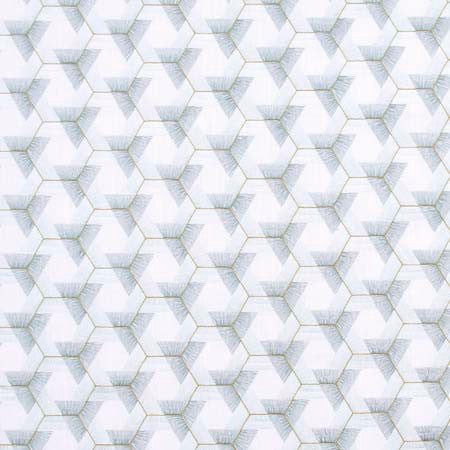 Still Love Me Spa by Carole Designer Fabric Modern Edge 82% Polyester, 11% Cotton, 7% Linen India N/A </p><p>Repeat: 3 1/4" V, 5 1/4" H 53.5" - Swanky Fabrics -