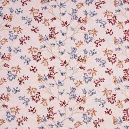 Feet Above Vineyard by Carole Designer Fabric Red Sea 52% Cotton, 48% Polyester India 20,000 Wyzenbeek Double Rubs </p><p>Repeat: 9 1/8" V, 17 1/4" H 51.75" - Swanky Fabrics -
