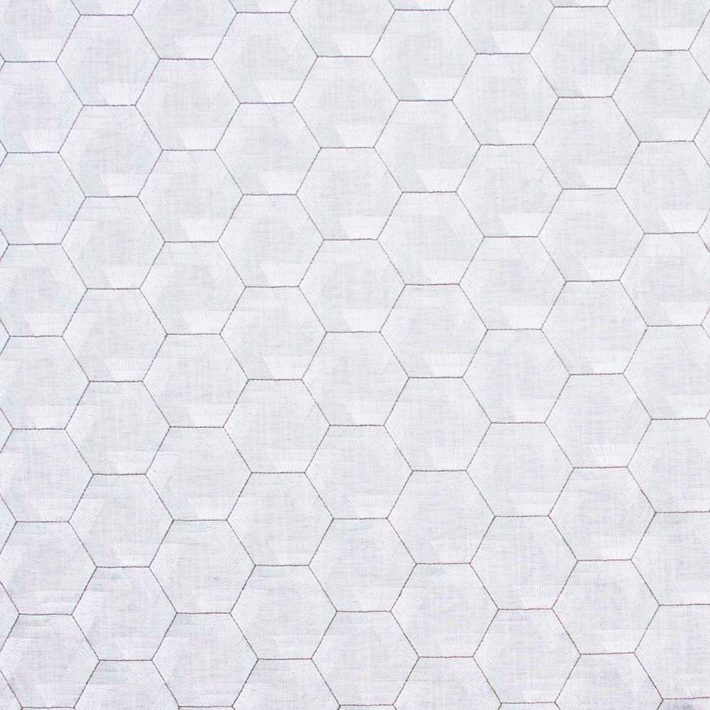 Still Love Me Platinum by Carole Designer Fabric Modern Edge 82% Polyester, 11% Cotton, 7% Linen India N/A Horizontal: 5.25 and Vertical: 3.25 53.5 - Swanky Fabrics -