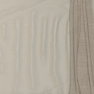 Art Of Essence Taupe by Carole Designer Fabric Sheer Clarity,Sheer Clarity II 100% Polyester France N/A </p><p>Repeat: NONE 118" - Swanky Fabrics -