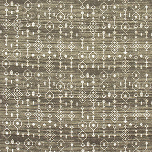 Map It Out Charcoal by Carole Designer Fabric