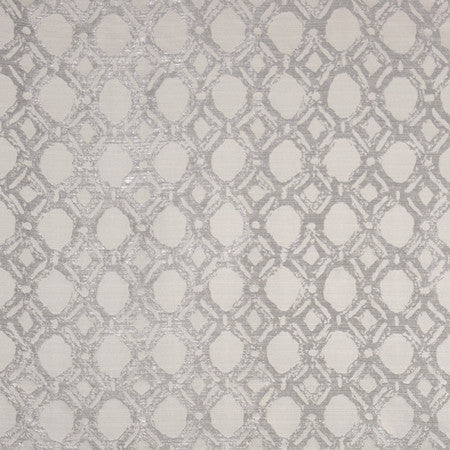 Never Lost Silver by Carole Designer Fabric Blue Steel 100% Polyester China 60,000 Wyzenbeek Double Rubs 11 3/4" V, 14 5/8" H 56" - Swanky Fabrics -