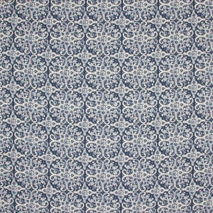 Press Badge Navy by Carole Designer Fabric