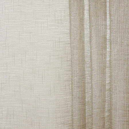 Palm Coast Mink by Carole Designer Fabric Sheer Basics III 100% Polyester Turkey None 130" - Swanky Fabrics -