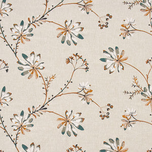 So In Love Deep Teal by Carole Designer Fabric
