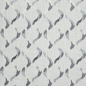 Patched In Lake by Carole Designer Fabric