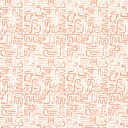 No Hesitation Clay by Carole Designer Fabric Harvest 100% Cotton Pakistan 30,000 Wyzenbeek Double Rubs 12 1/2" V, 9" H 54" - Swanky Fabrics -