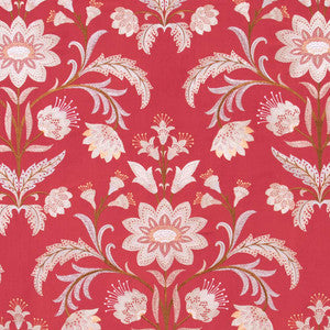 Desert Drama Persimmon by Carole Designer Fabric