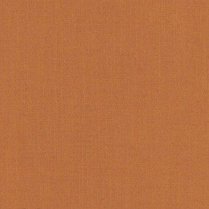 Grateful Burnt Orange by Carole Designer Fabric