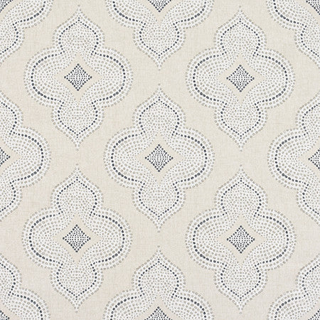 Norden Ridge Linen by Carole Designer Fabric Moonstone 100% Cotton-Soil Repellent Usa 50,000 Wyzenbeek Double Rubs 13 1/4" V, 13 1/4" H HD 56.5" - Swanky Fabrics -