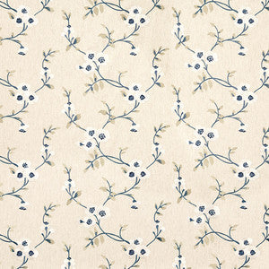 Hearts And Flowers Lakeside by Carole Designer Fabric