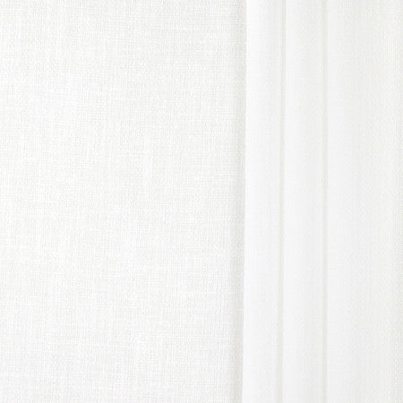 <p>New Heights White by Carole Designer Fabric</p><p><strong>Required Minimum Quantity Purchase: 2 yards</strong></p><p>Book: Sheer Joy</p><p>Content: 100% Recycled Polyester-Weighted Hem</p><p>Origin: </p><p>Performance: N/A</p><p>Repeat: None</p><p>Width: 125""</p>