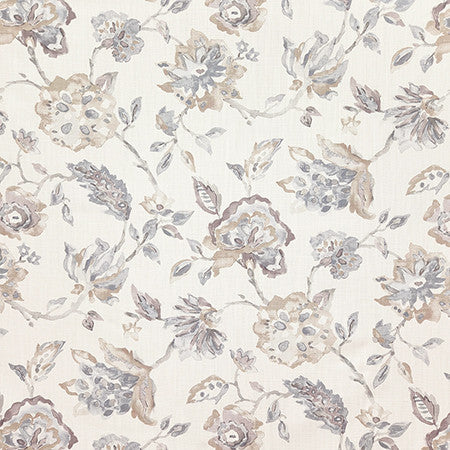 Full Frame Shadow by Carole Designer Fabric Dawn & Dusk 97% Cotton, 3% Linen Printed In Usa 27" V, 14 1/2" H HD 54" - Swanky Fabrics -