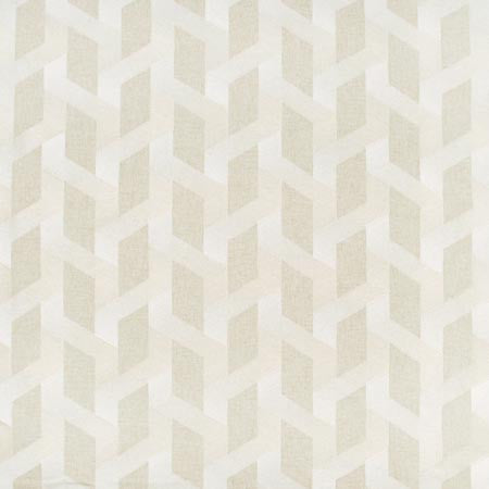 Multiplex Pearl by Carole Designer Fabric ONYX & IVORY 70% Polyester, 30% Linen India N/A </p><p>Repeat: 6 1/2" V, 8 3/4" H 52" - Swanky Fabrics -
