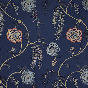 At Its Finest Royal by Carole Designer Fabric