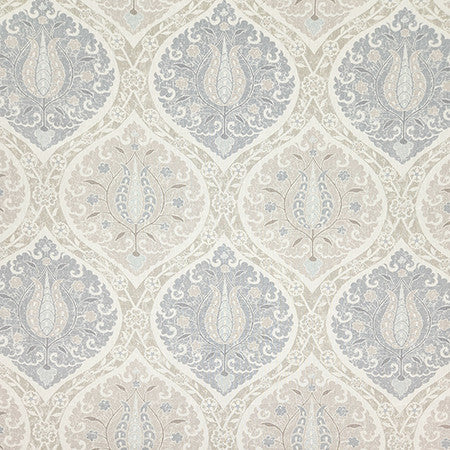 Stateside Taupe by Carole Designer Fabric Dewdrop 90% Cotton, 10% Linen-SSR Printed In Usa 30,000 WYZENBEEK DOUBLE RUBS 18" V, 13 1/2" H 54" - Swanky Fabrics -