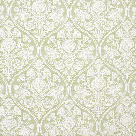 Live Your Life Pear by Carole Designer Fabric Wellington 75% Cotton, 25% Linen-Stain Resistant KOREA 10,000 Wyzenbeek Double Rubs 17 1/2" V, 13 1/4" H HD 54.5" - Swanky Fabrics -