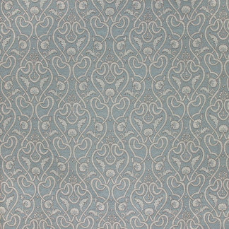 Make Amends Seafoam by Carole Designer Fabric Lavender Mist 49% Rayon, 40% Polyester, 11% Acrylic USA 15 1/8" V, 14 1/4" H 54" - Swanky Fabrics -