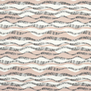 Over The Hills Blush by Carole Designer Fabric