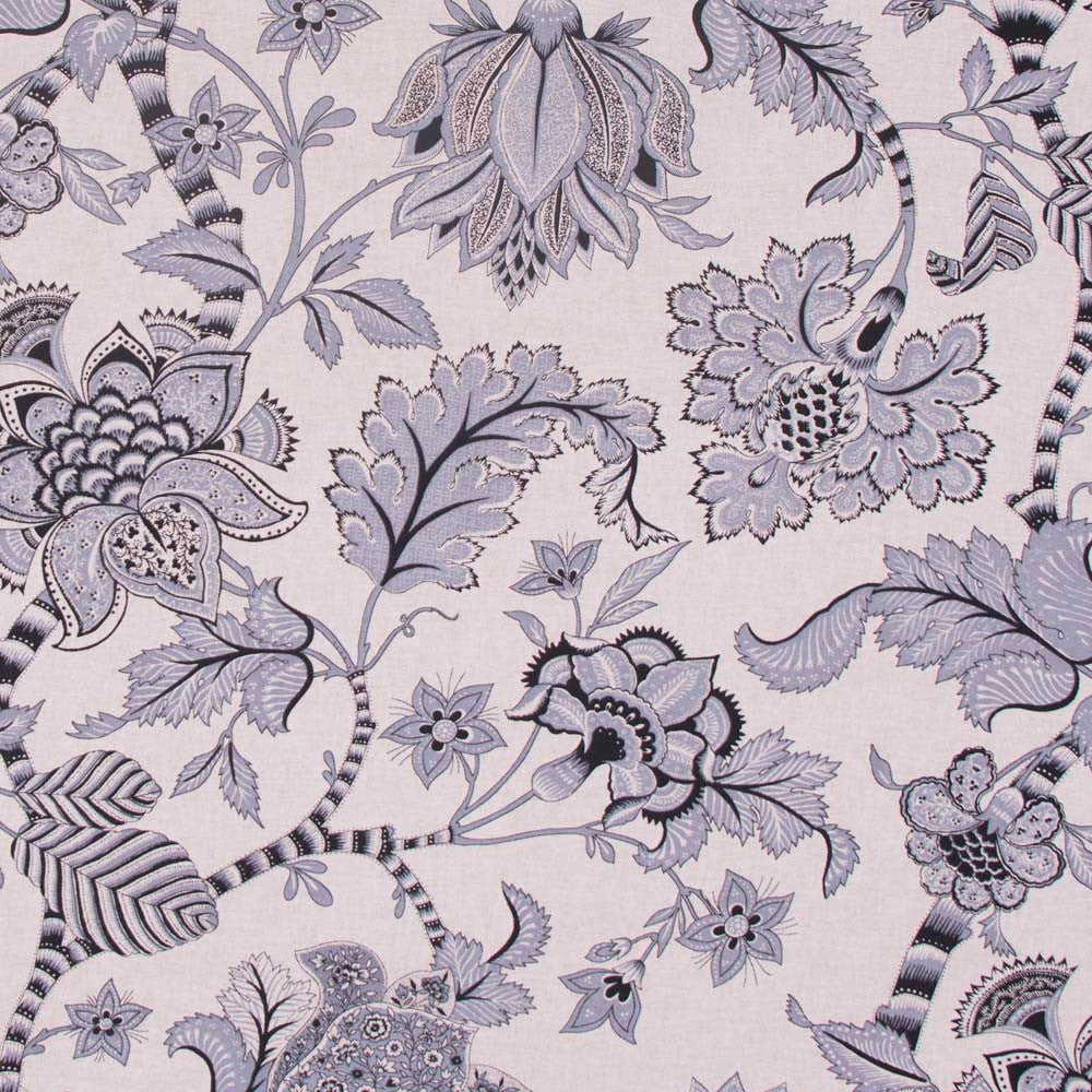 Century Bridge Pewter by Carole Designer Fabric Ash Oak 89% Cotton, 11% Rayon SSR Printed & Finished In USA 15,000 Wyzenbeek Double Rubs Horizontal: 27 and Vertical: 36 54 - Swanky Fabrics -