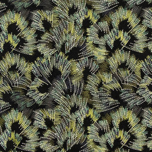 Fireworks Viridian by Carole Designer Fabric