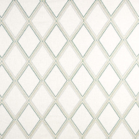 Reflect Your Hopes Spa by Carole Designer Fabric From The Heart 55% Cotton, 16% Rayon, 15% Polyester, 10% Zari, 4% Linen India 50,000 Wyzenbeek Double Rubs 7 1/2" V, 5 1/4" H 52" - Swanky Fabrics -