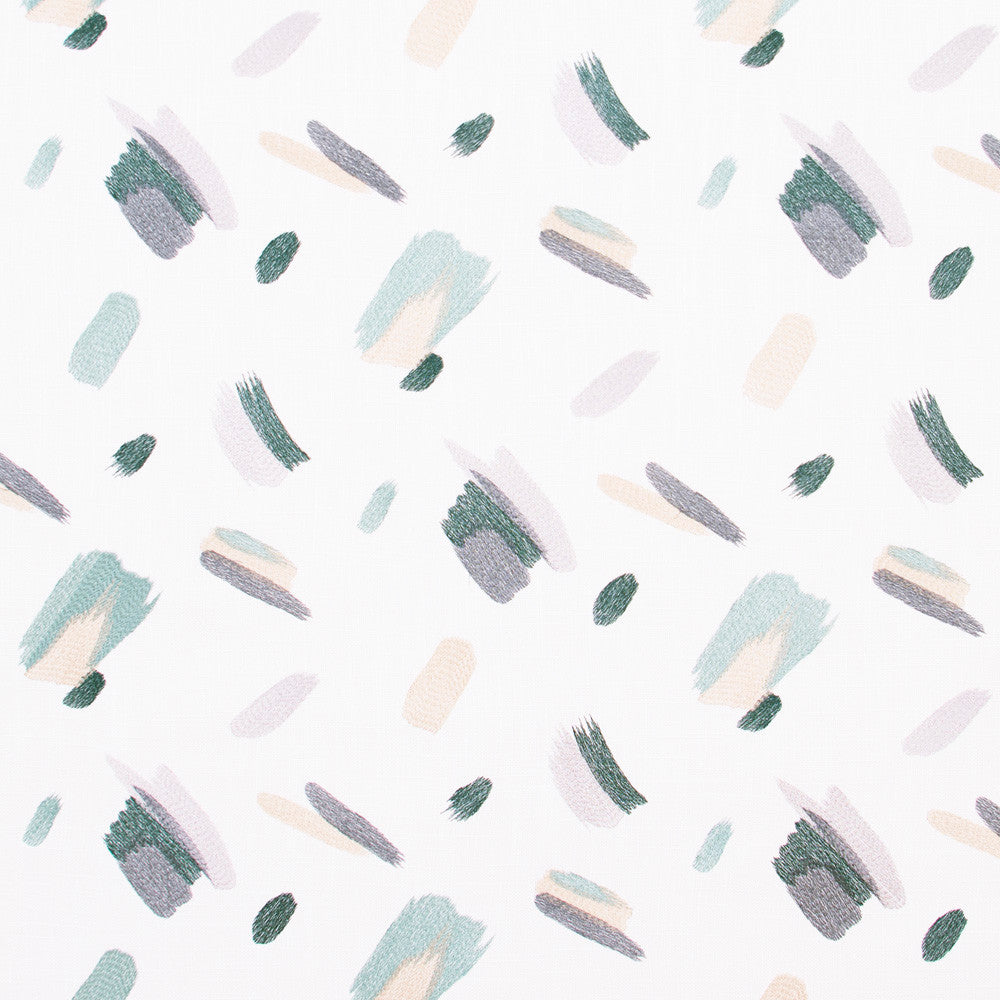 Brush Away Laurel Green by Carole Designer Fabric Spearmint 36% Polyester, 26% Cotton, 22% Viscose, 16% Linen China Passes 30,000 Double Rubs Wyzenbeek Horizontal: 18 and Vertical: 17.5 53 - Swanky Fabrics -