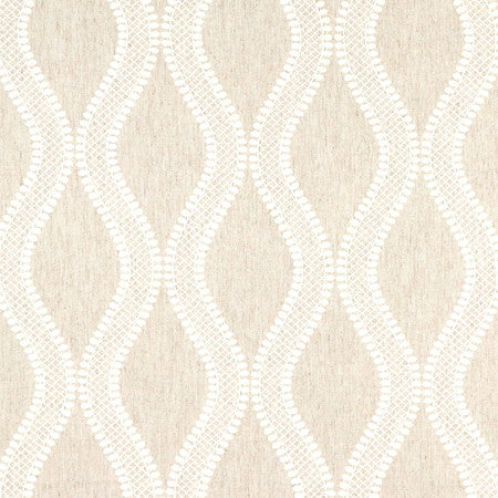 <p>Clearly Charming Natural by Carole Designer Fabric</p><p><strong>Required Minimum Quantity Purchase: 2 yards</strong></p><p>Book: Forget Me Knot</p><p>Content: 65% Polyester, 20% Linen, 15% Cotton</p><p>Origin: </p><p>Performance: N/A</p><p>Repeat: 9" V, 6 3/4" H</p><p>Width: 53 1/2*"</p>