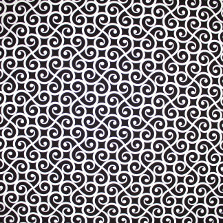 Your Style Noir by Carole Designer Fabric Imagination 100% Cotton Duck Turkmenistan Passes 30,000 Double Rubs Wyzenbeek </p><p>Repeat: 6 3/4" V, 6 3/4" H 54" - Swanky Fabrics -