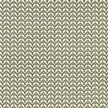 Tell My Story Olive by Carole Designer Fabric Serene Green 85% Cotton, 15% Linen 45,000 Martindale Circular Rubs 1 3/8" V, 1 3/4" H 55" - Swanky Fabrics -