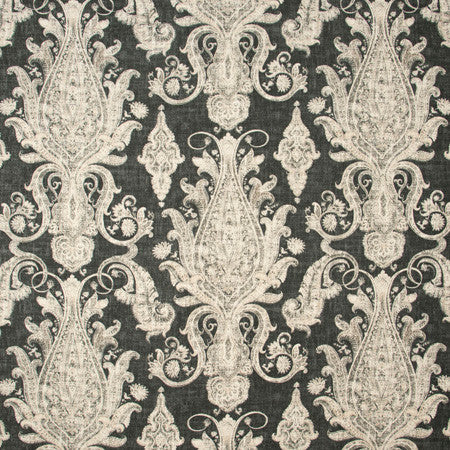 North Castle Peppercorn by Carole Designer Fabric Birch 55% Linen, 45% Rayon-SSR Printed In USA Passes 15,000 Double Rubs Wyzenbeek Horizontal: 27" and Vertical: 25 1/4" V 54" - Swanky Fabrics -